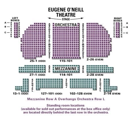 Book of Mormon Broadway Seating Chart | Eugene O'Neill Theatre Book of Mormon Broadway Seating Chart | Eugene O'Neill Theatre