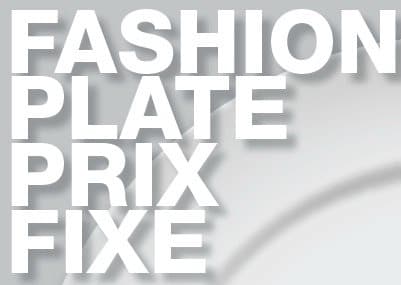 Fashion Plate Prix Fixe - Discount Dining