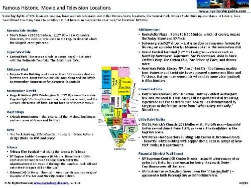 Movie TV Sites NYC Insider Guide Movie TV Sites NYC Insider Guide