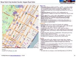 NYC Manhattan Street Map