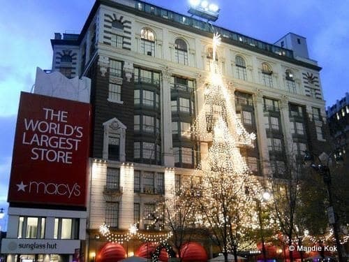 Macys New York Christmas Lights