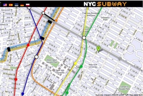 New York City Street Map