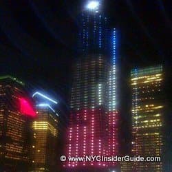 One World Trade Center Night NYC 9-10-2011