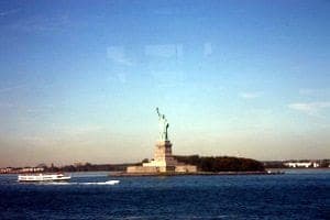 Statue of Liberty Ferry View