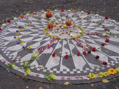 Strawberry Fields in Central Park