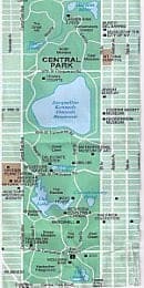 Central Park Map New York City Central Park Map New York City