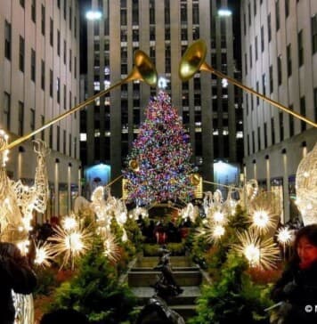 Best Place to see the Rockefeller Center Christmas Tree Lighting