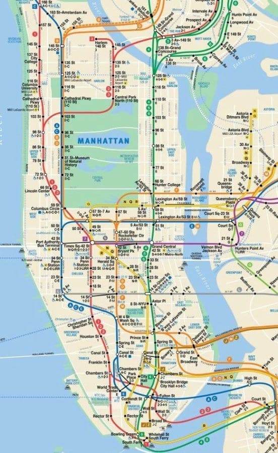 NYC Subway Map NYC Subway Map