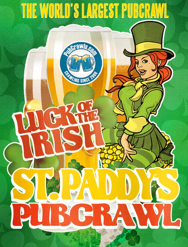St Patricks Day Pub Crawl NYC