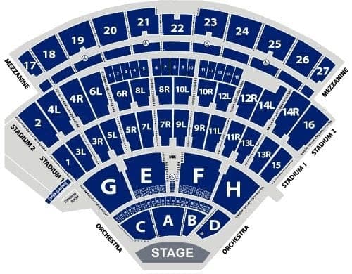 Jones Beach Concert Seating Chart Jones Beach Concerts Seating Chart