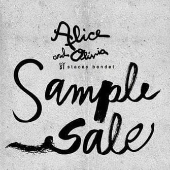 Alice + Olivia Sample Sale Alice + Olivia Sample Sale