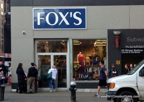 Fox's Discount Shopping NYC