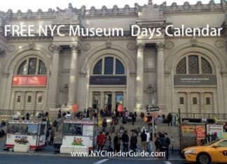 NYC Museums Free Days Calendar NYC Museums Free Days Calendar