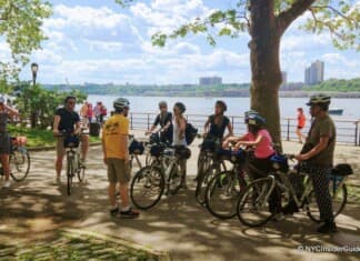 Biking in New York City