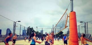 Volleyball in New York City Volleyball in New York City
