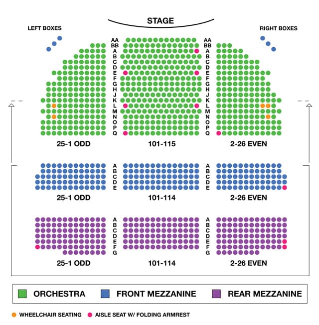 Ethel Barrymore Theatre Seating Chart Ethel Barrymore Theatre Seating Chart