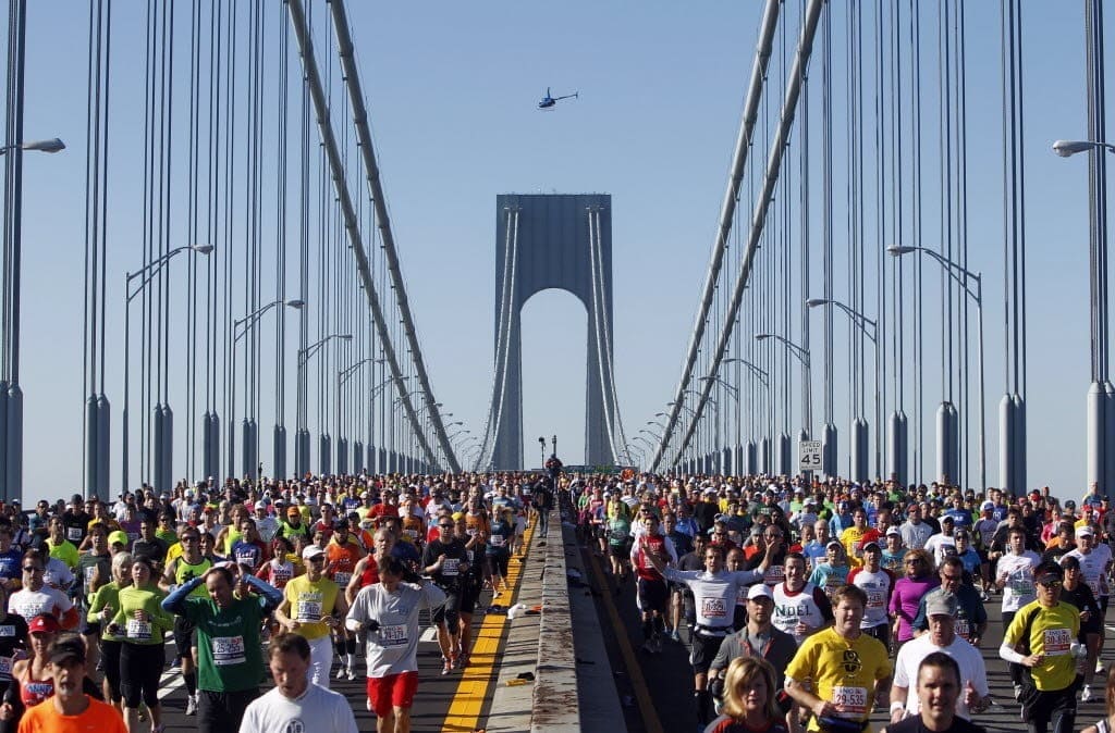 Start of New York City Marathon