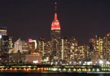 Midtown West NYC Neighborhood Guide Free Print Map Midtown West NYC | Empire State Building View