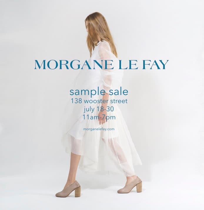 Morgane Le Fay Sample Sale Morgane Le Fay Sample Sale