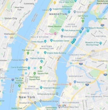 New York City Street Map