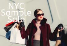 NYC Sample Sale Listing