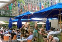 Summer Garden & Bar at Rock Center Café