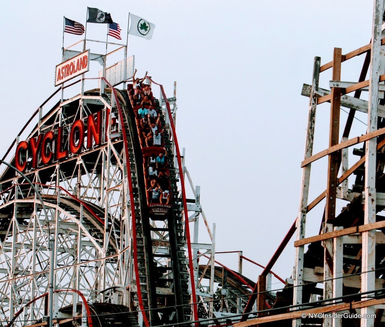 Cyclone Roller Coaster, Coney Island Cyclone Roller Coaster, Coney Island