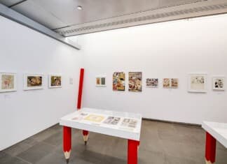 Contemporary Art Exhibition NYC Three with a Pen