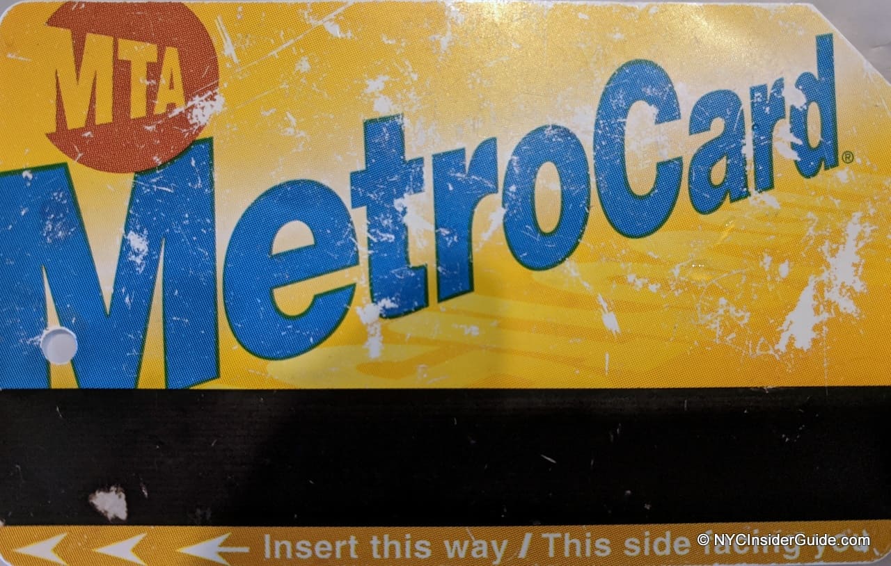 MetroCard and NYC Subway Map