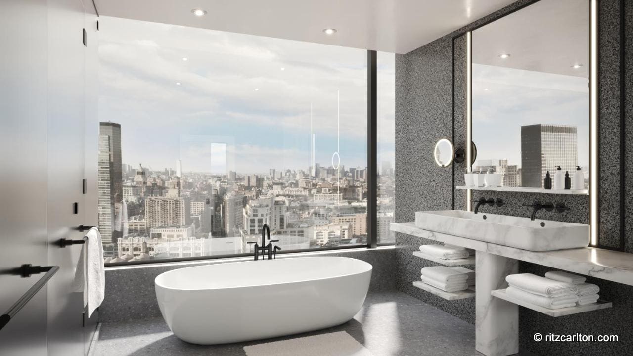 Ritz Carlton NY Nomad Bathtub