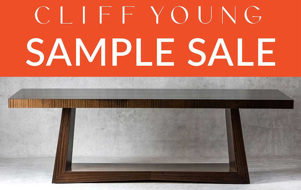 Cliff Young Ltd Furniture Sample Sale