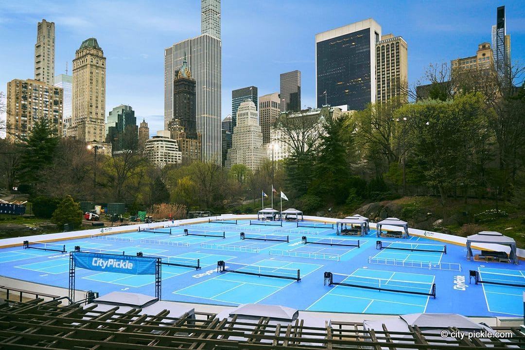 Pickleball in Central Park 