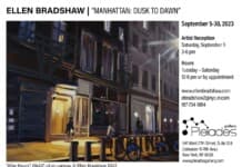 Manhattan Dusk to Dawn Ellen Bradshaw Art Exhibit Ellen Bradshaw Dusk to Dawn Art Exhibit
