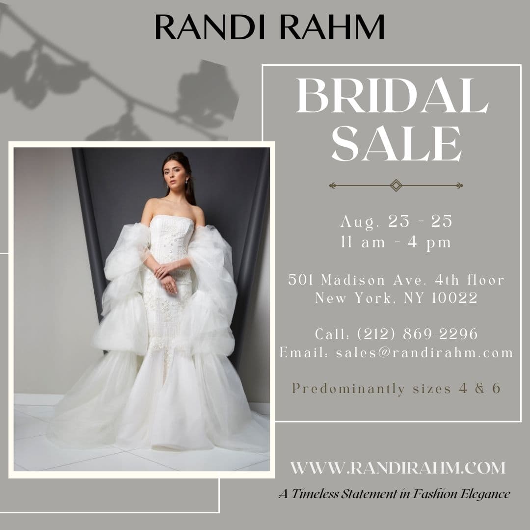 Randi Rahm Bridal Sale