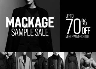 Mackage Sample Sale Mackage Sample Sale