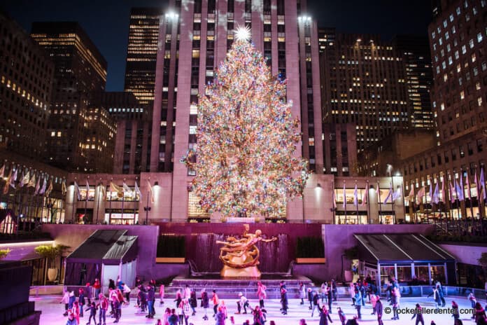 NYC Rockefeller Christmas Tree Lighting