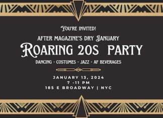 Dry January Roaring 20s Party