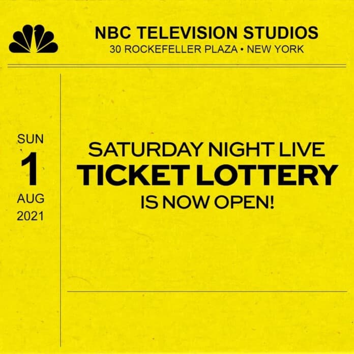 SNL Ticket Lottery