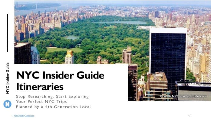 NYC Insider Itineraries