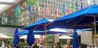 Summer Garden & Bar at Rock Center Café